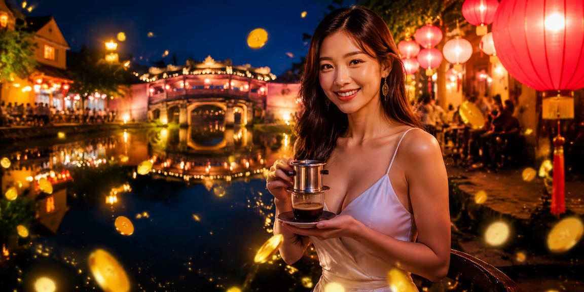 Người dùng tại Hội An xem lại điều khoản dịch vụ trước khi đặt cược trực tuyến bên tách cà phê